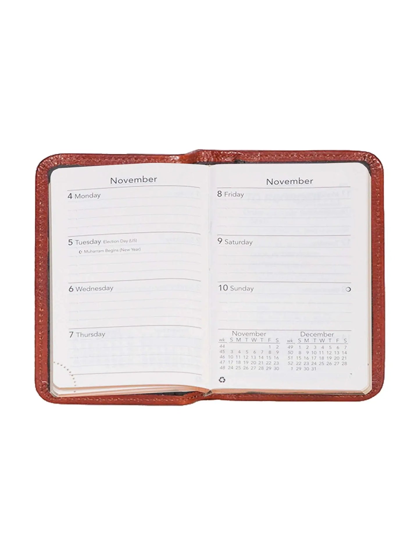 Scully Leather personal weekly planner - Scully Leather - Flyclothing LLC