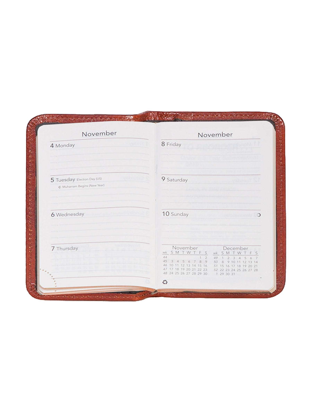 Scully Leather personal weekly planner - Scully Leather - Flyclothing LLC