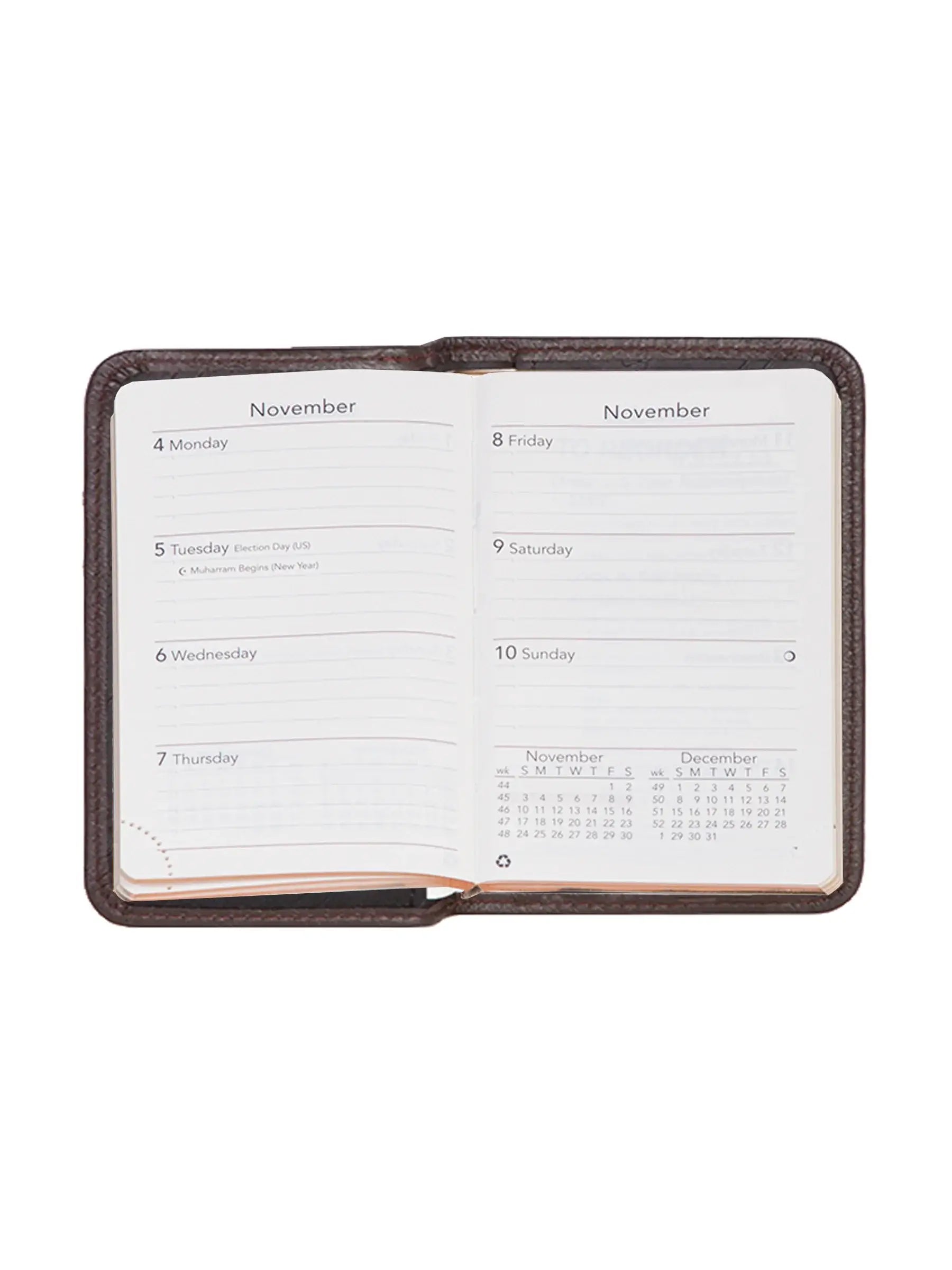 Scully Leather personal weekly planner - Scully Leather - Flyclothing LLC