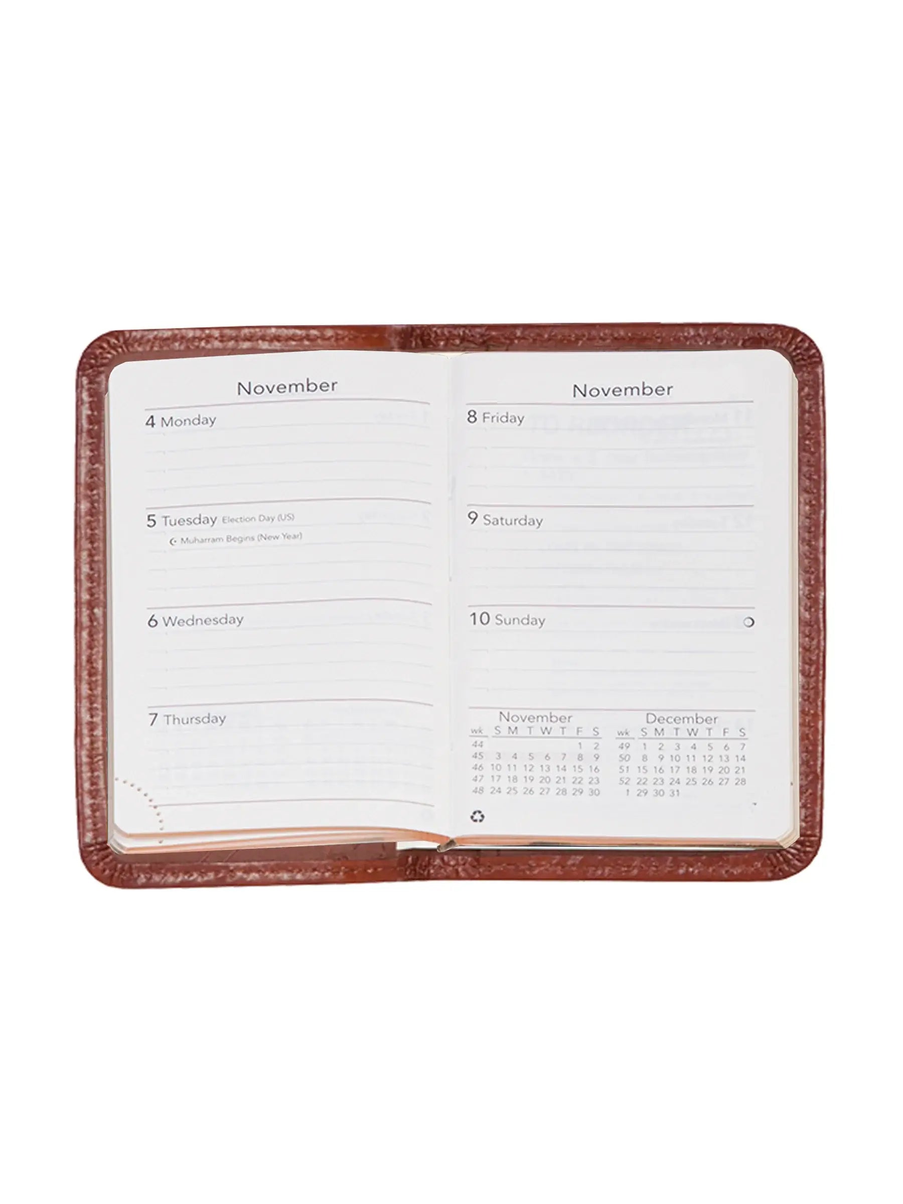 Scully Leather personal weekly planner - Scully Leather - Flyclothing LLC