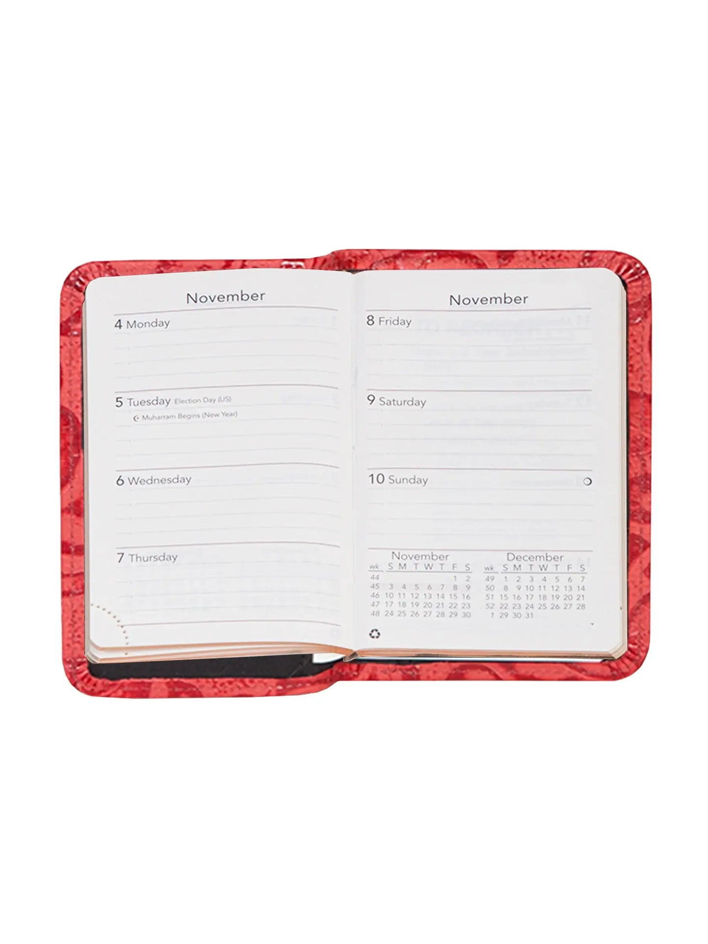 Scully Leather personal weekly planner - Scully Leather - Flyclothing LLC