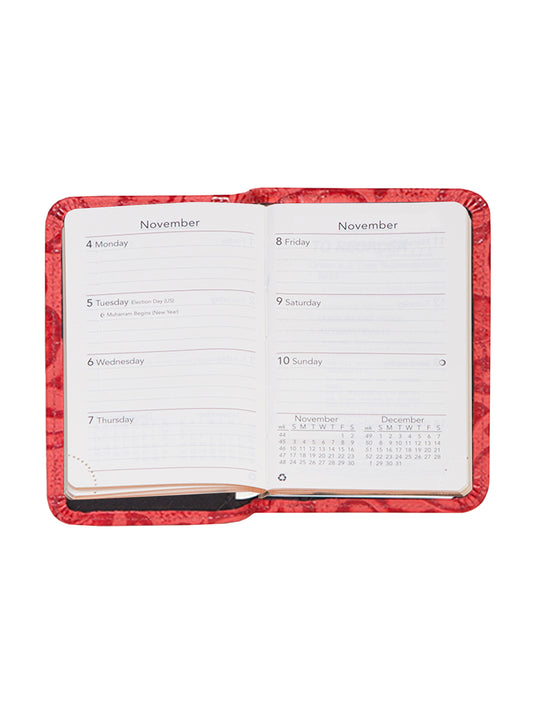 Scully Leather personal weekly planner
