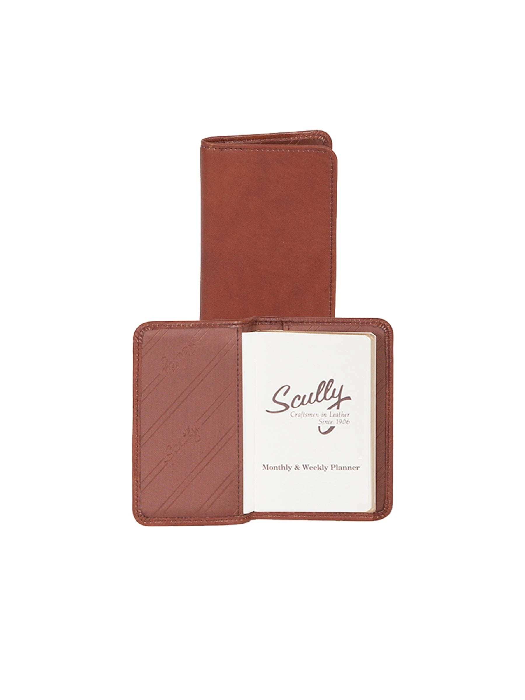 Italia Canyon leather Brown Blank personal noter - Scully Leather - Flyclothing LLC