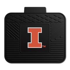 Illinois Illini Back Seat Car Utility Mat - 14in. x 17in. - Illinois