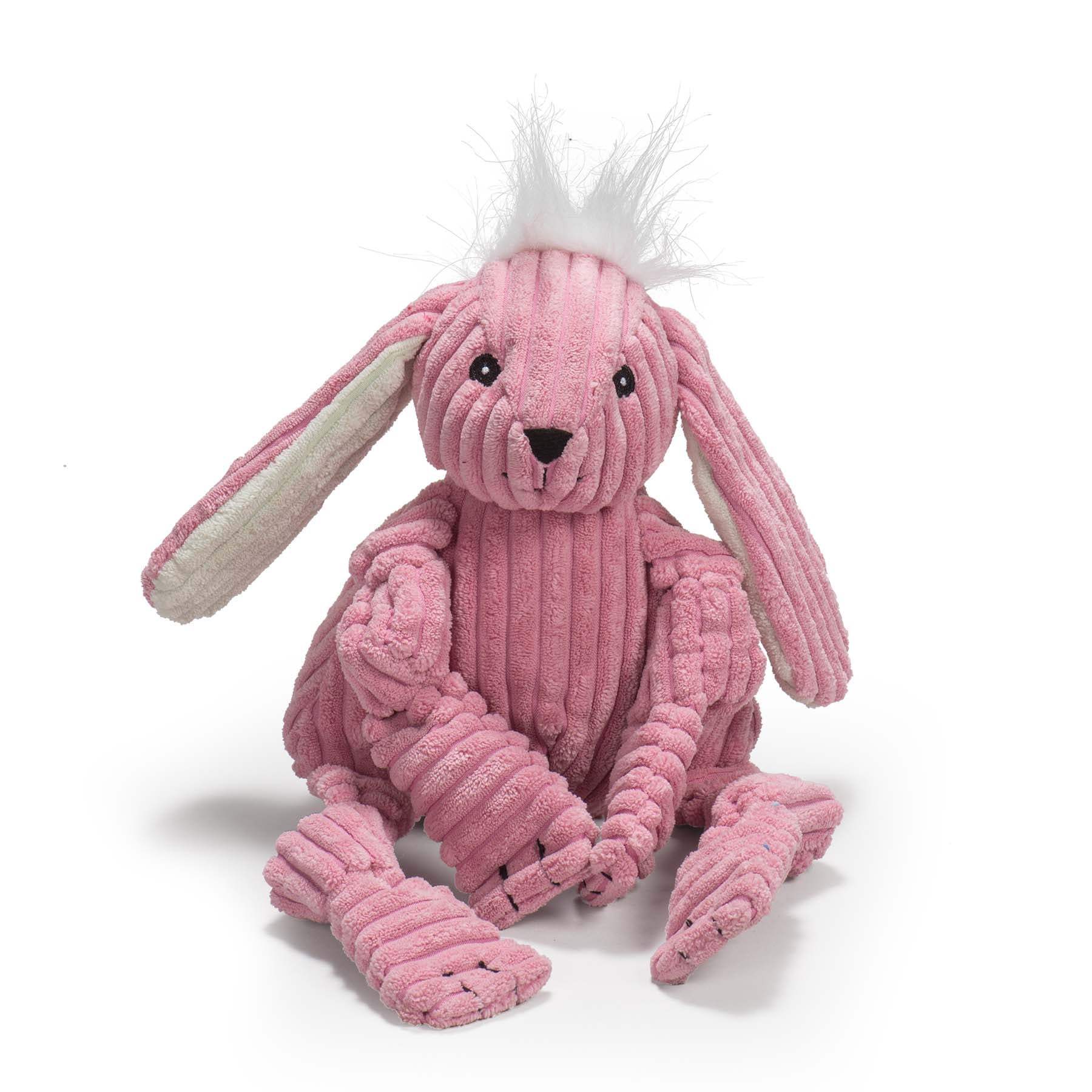 Bitsy Bunny Knottie® Plush Dog Toy - HuggleHounds - Flyclothing LLC