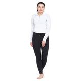 TuffRider Ladies Long Sleeve Ventilated Technical Sport Shirt – UV Protection, Quick-Dry, Mesh Undersleeves - Breeches.com - Flyclothing LLC