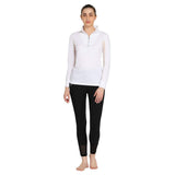TuffRider Ladies Long Sleeve Ventilated Technical Sport Shirt – UV Protection, Quick-Dry, Mesh Undersleeves - Breeches.com - Flyclothing LLC