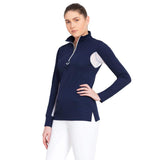 TuffRider Ladies Long Sleeve Ventilated Technical Sport Shirt – UV Protection, Quick-Dry, Mesh Undersleeves - Breeches.com - Flyclothing LLC