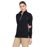 TuffRider Ladies Long Sleeve Ventilated Technical Sport Shirt – UV Protection, Quick-Dry, Mesh Undersleeves - Breeches.com - Flyclothing LLC
