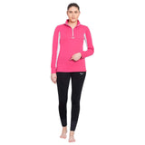 TuffRider Ladies Long Sleeve Ventilated Technical Sport Shirt – UV Protection, Quick-Dry, Mesh Undersleeves - Breeches.com - Flyclothing LLC