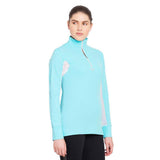 TuffRider Ladies Long Sleeve Ventilated Technical Sport Shirt – UV Protection, Quick-Dry, Mesh Undersleeves - Breeches.com - Flyclothing LLC