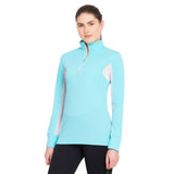 TuffRider Ladies Long Sleeve Ventilated Technical Sport Shirt – UV Protection, Quick-Dry, Mesh Undersleeves - Breeches.com - Flyclothing LLC