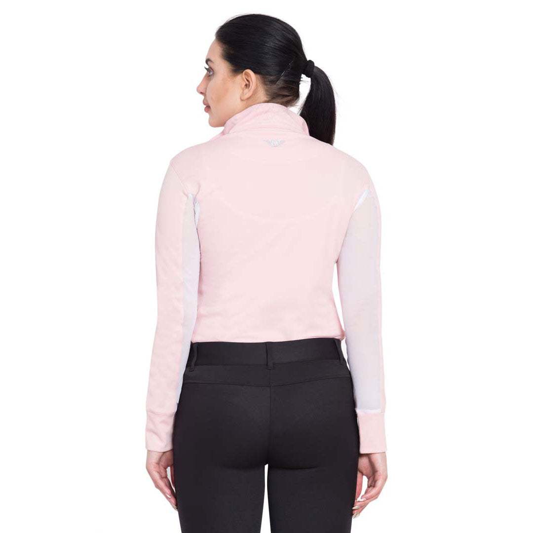 TuffRider Ladies Long Sleeve Ventilated Technical Sport Shirt – UV Protection, Quick-Dry, Mesh Undersleeves - Breeches.com - Flyclothing LLC