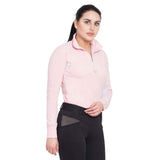 TuffRider Ladies Long Sleeve Ventilated Technical Sport Shirt – UV Protection, Quick-Dry, Mesh Undersleeves - Breeches.com - Flyclothing LLC