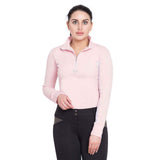 TuffRider Ladies Long Sleeve Ventilated Technical Sport Shirt – UV Protection, Quick-Dry, Mesh Undersleeves - Breeches.com - Flyclothing LLC