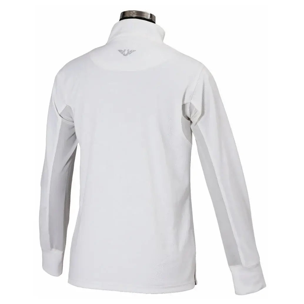 TuffRider Youth Long Sleeve Ventilated Technical Sport Shirt – UV Protection, Quick-Dry, Mesh Undersleeves - Breeches.com - Flyclothing LLC