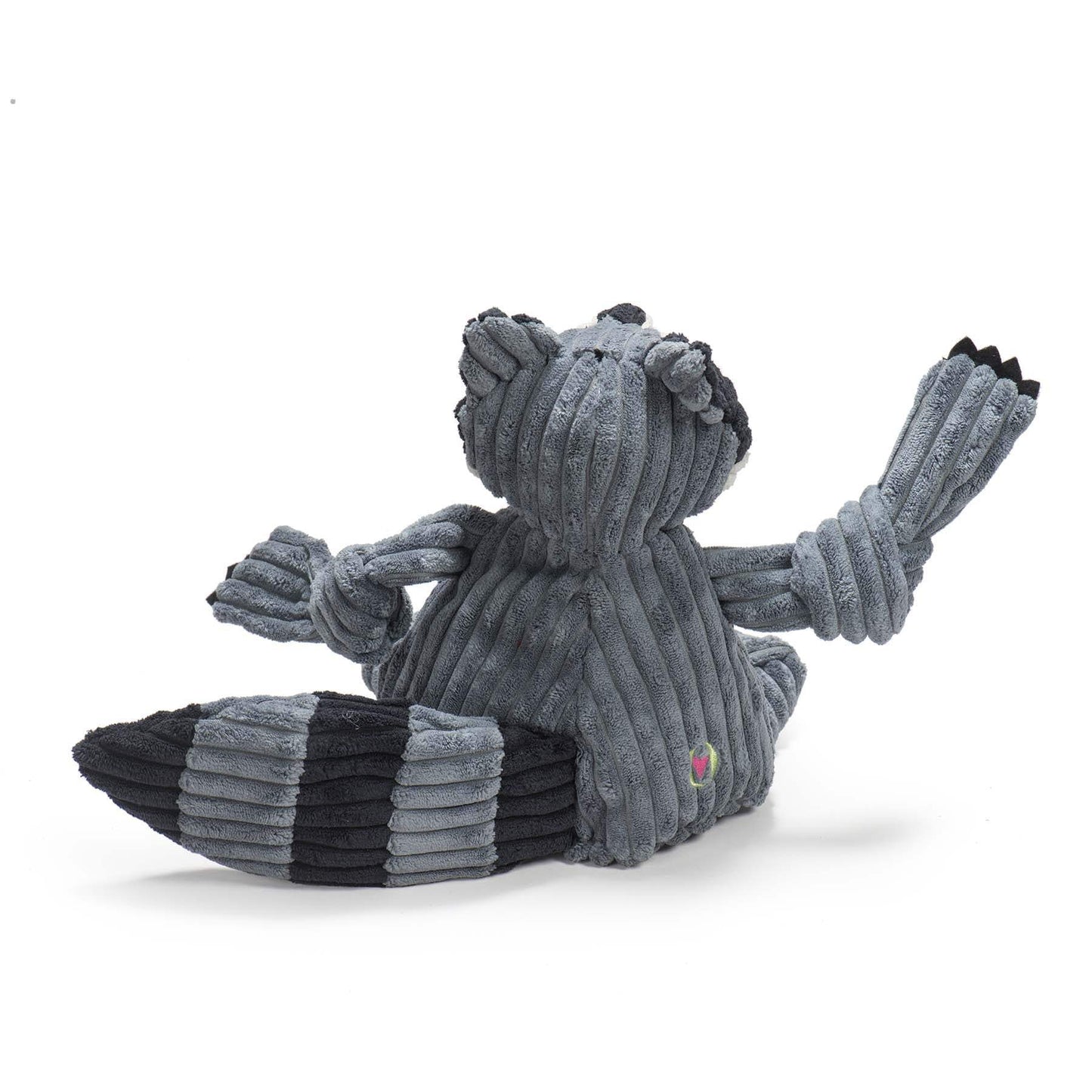 Reggie Raccoon Knottie® Plush Dog Toy - HuggleHounds - Flyclothing LLC