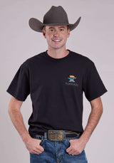 Tin Haul Unisexanvil Hammer Aztec Lf Chest Full Back Short Sleeve Pullover Western S - Tin Haul - Flyclothing LLC