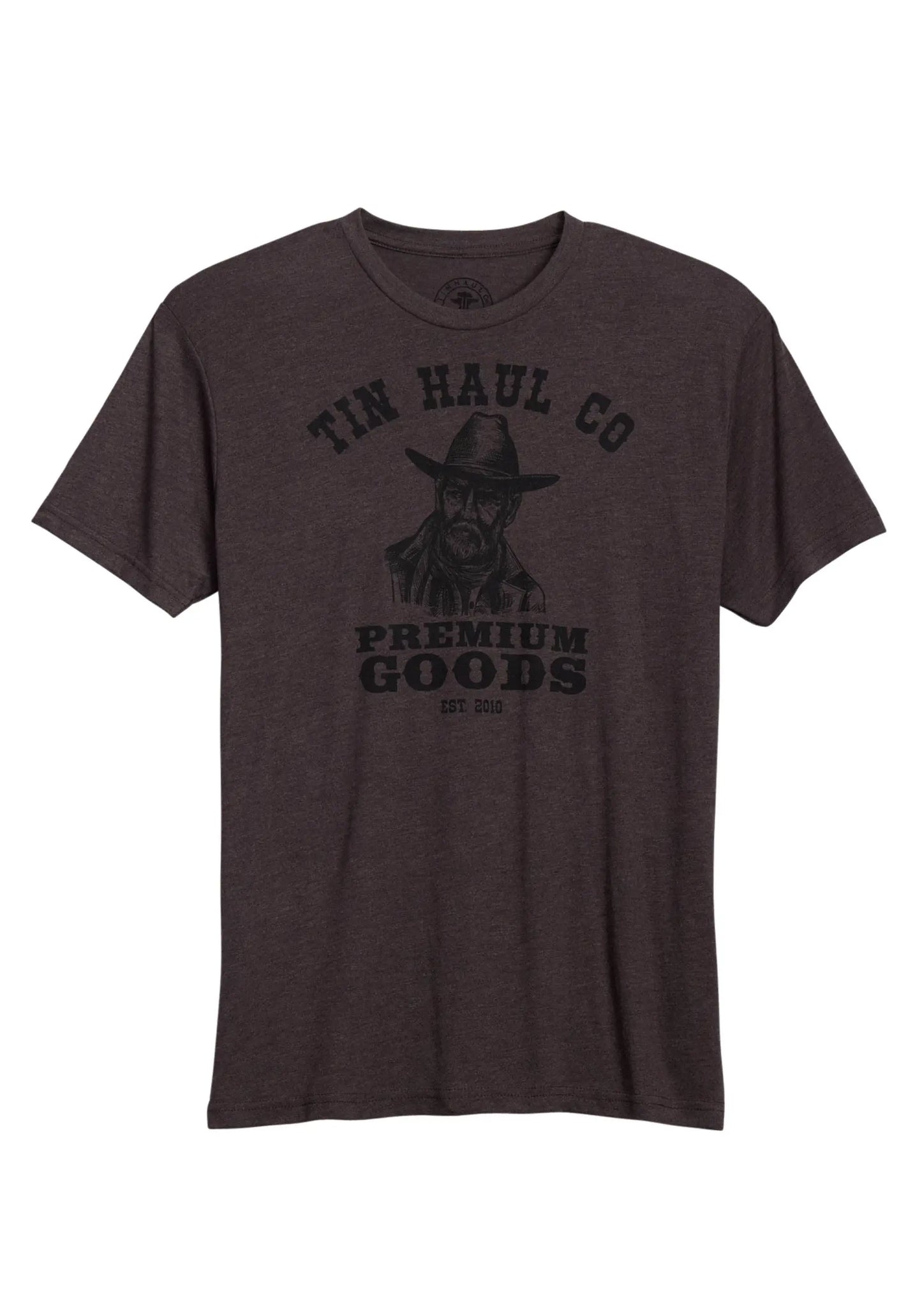 Unisex Short Sleeve Pullovertin Haul Old Cowboy Screen Printr Western Shirt - Tin Haul - Flyclothing LLC