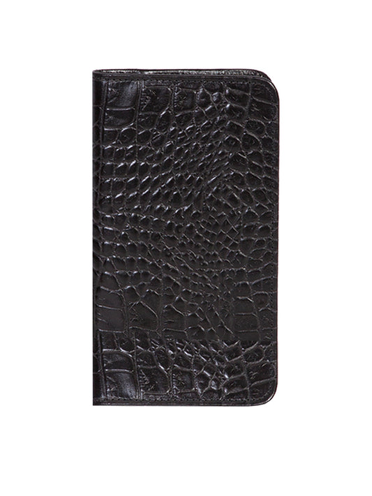 Scully Leather Black Pocket Phone/Address