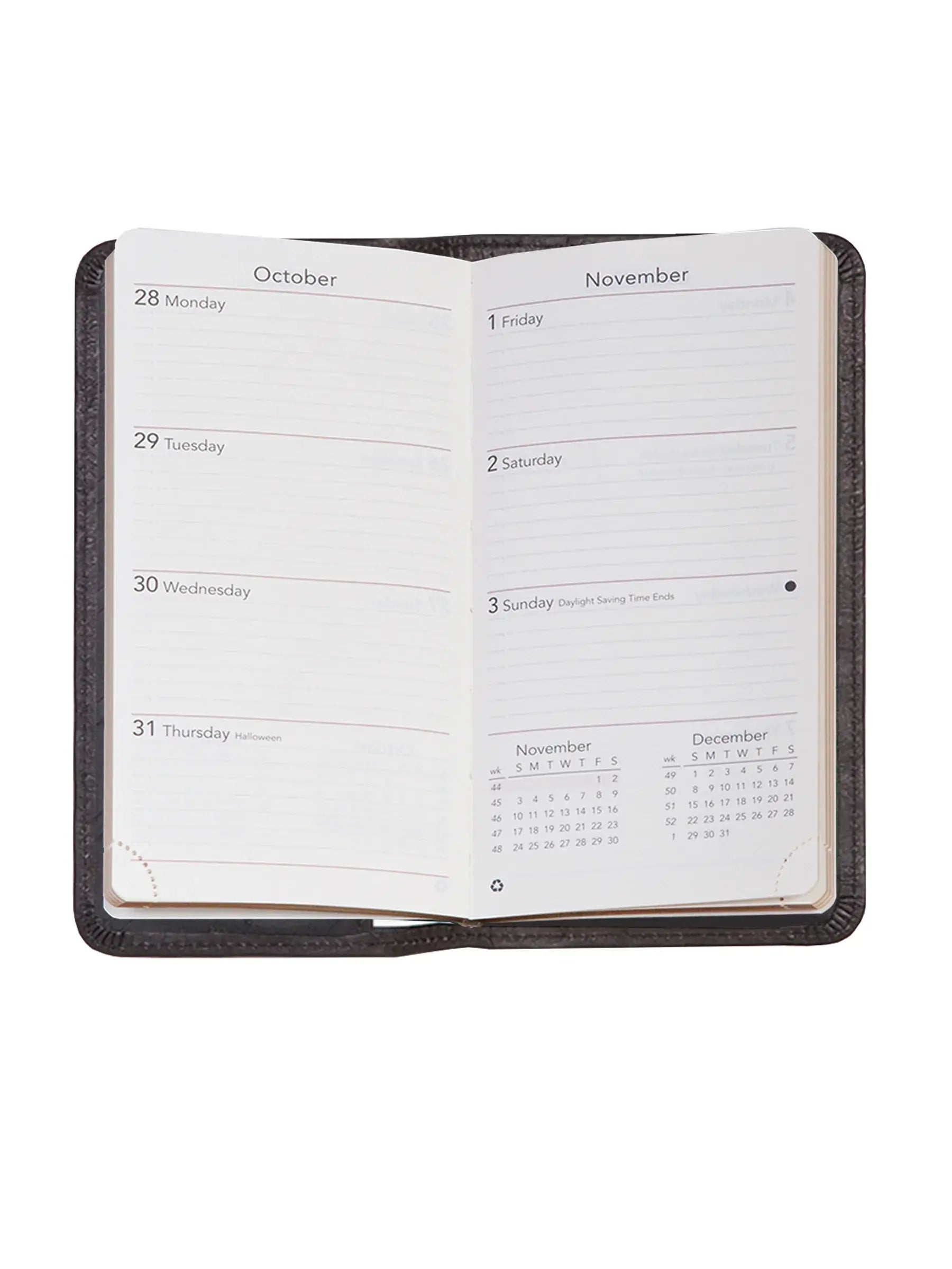 Scully Leather pocket weekly planner - Scully Leather - Flyclothing LLC