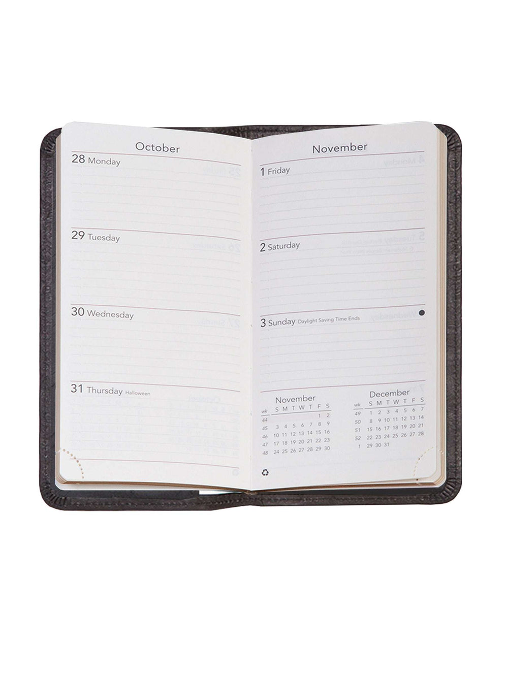 Scully Leather pocket weekly planner - Scully Leather - Flyclothing LLC