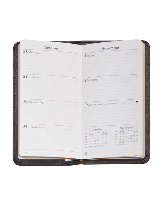 Scully Leather pocket weekly planner