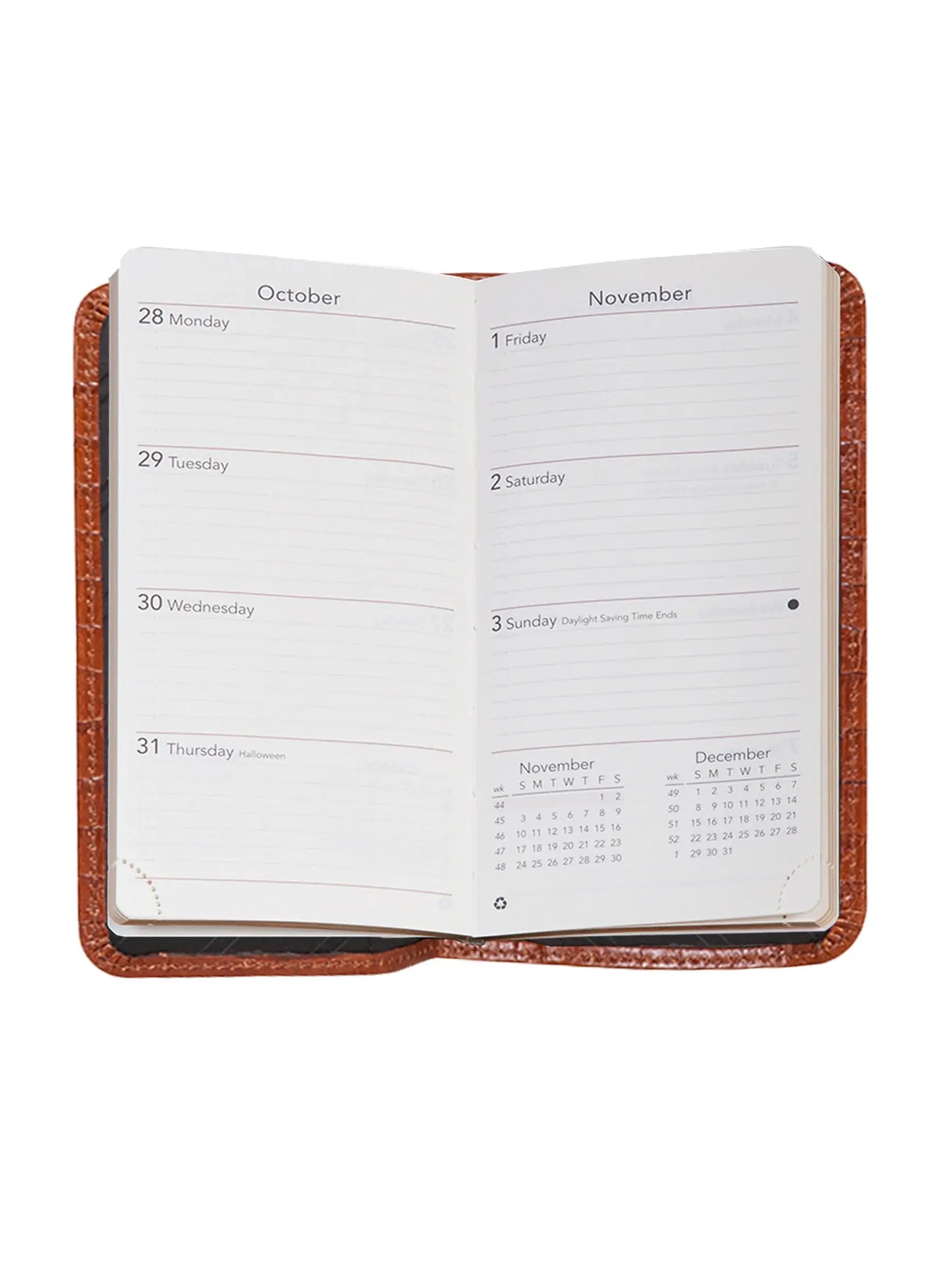 Scully Leather pocket weekly planner - Scully Leather - Flyclothing LLC