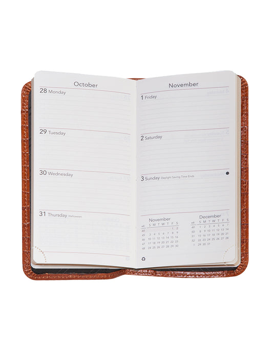 Scully Leather pocket weekly planner