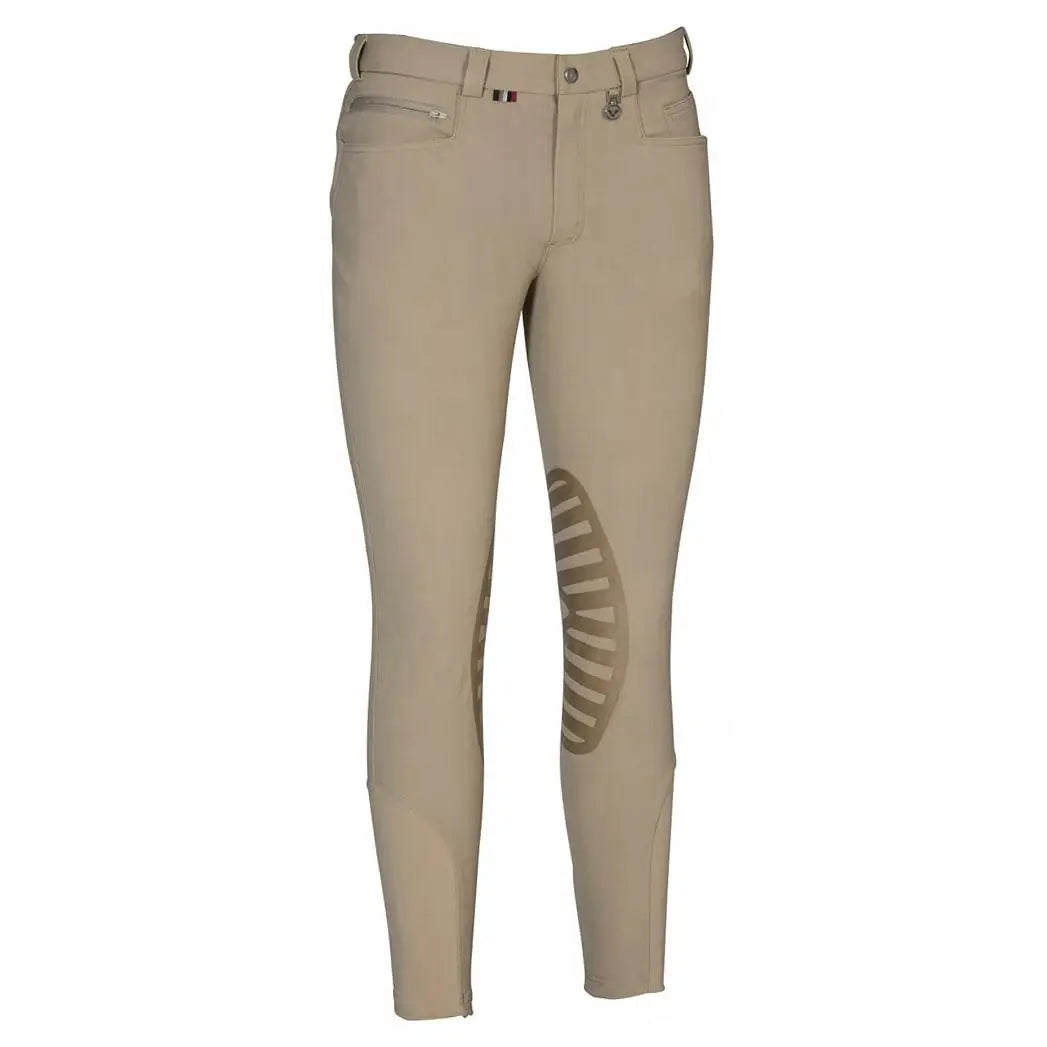 TuffRider Men's Sawyer Silicone Knee Patch Breeches - Breeches.com - Flyclothing LLC