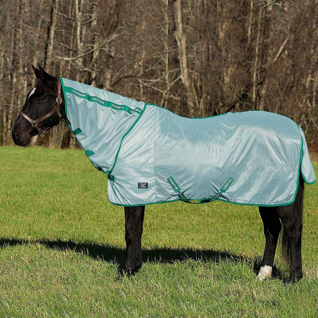 TuffRider Comfy Mesh Combo Neck Fly Sheet - Breeches.com - Flyclothing LLC