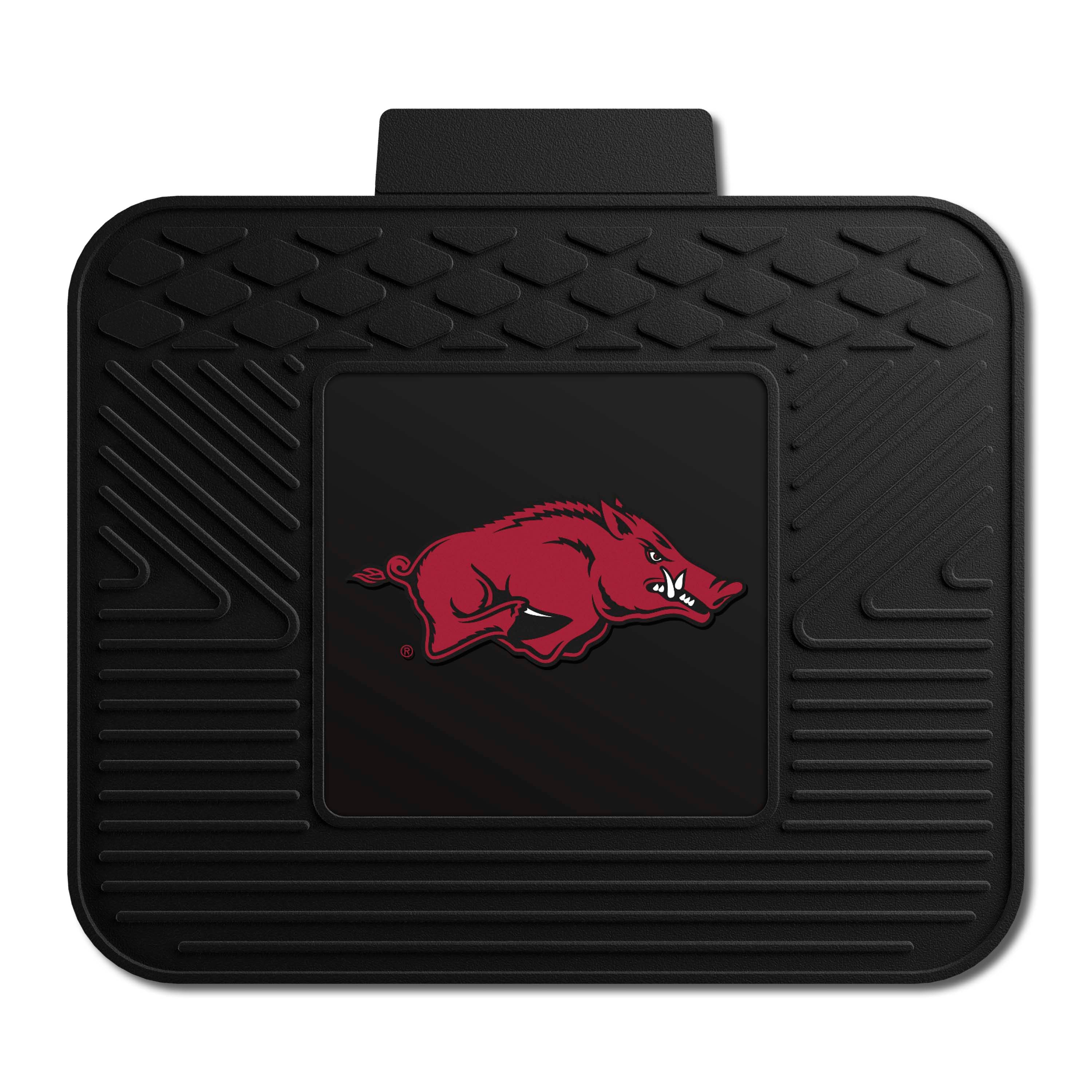 Arkansas Razorbacks Back Seat Car Utility Mat - 14in. x 17in. - Arkansas