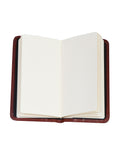 Scully Leather Cognac Blank Pocket Notebook