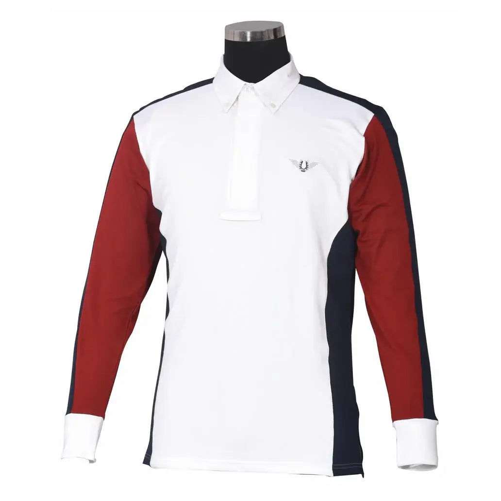 TuffRider Men's Dennison Long Sleeve Show Shirt - Breeches.com - Flyclothing LLC