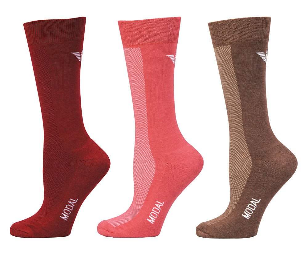 TuffRider Ladies Modal Knee Hi Socks - 3 Pack - Breeches.com - Flyclothing LLC