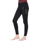 TuffRider Women Minerva Mesh Pocket EquiCool Tights - Breeches.com - Flyclothing LLC