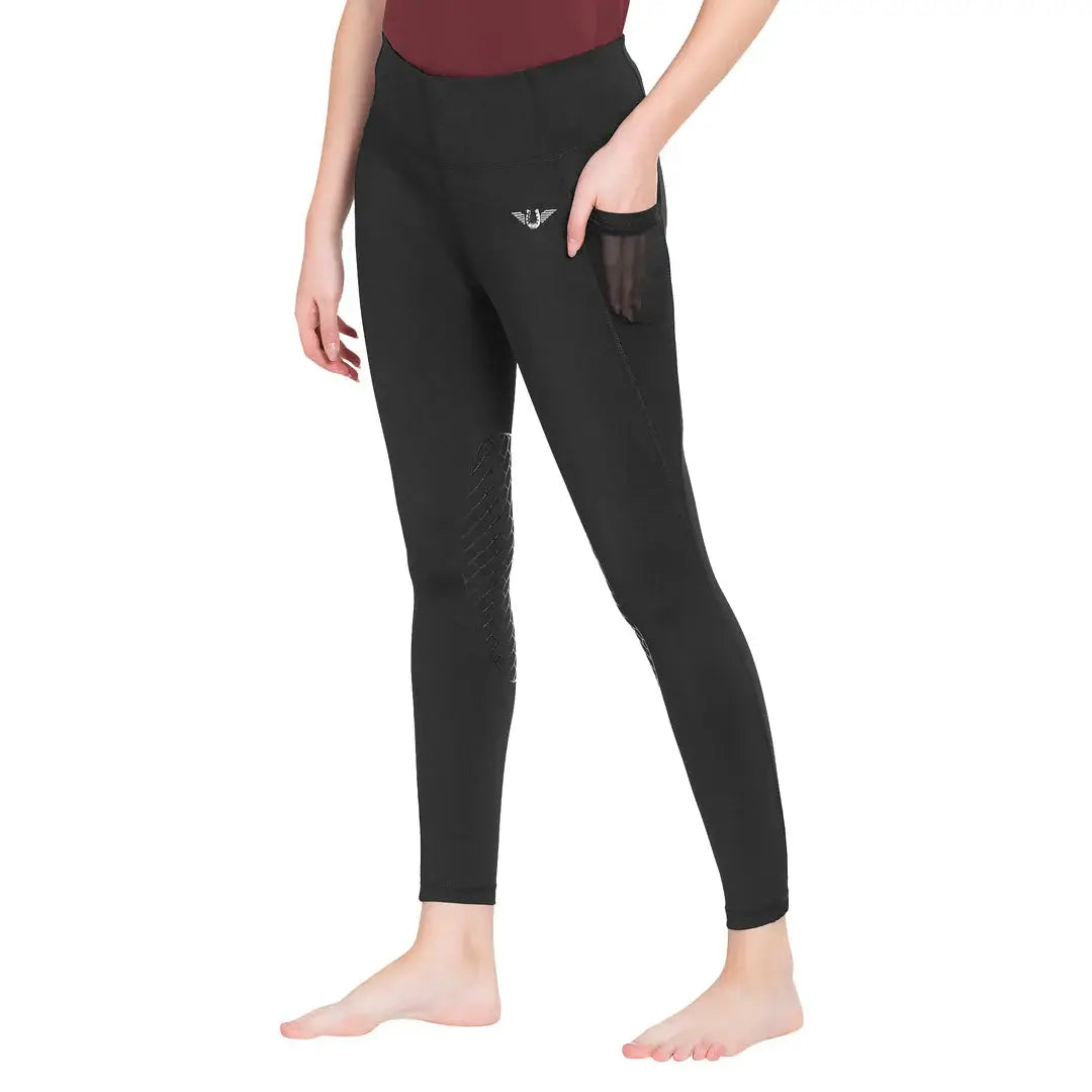 TuffRider Women Minerva Mesh Pocket EquiCool Tights - Breeches.com - Flyclothing LLC