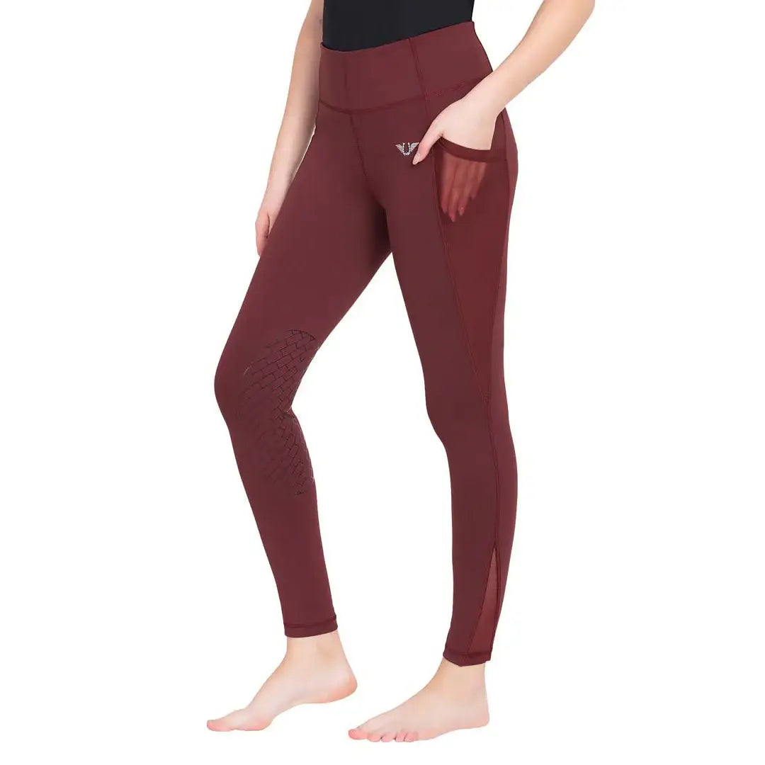 TuffRider Women Minerva Mesh Pocket EquiCool Tights - Breeches.com - Flyclothing LLC