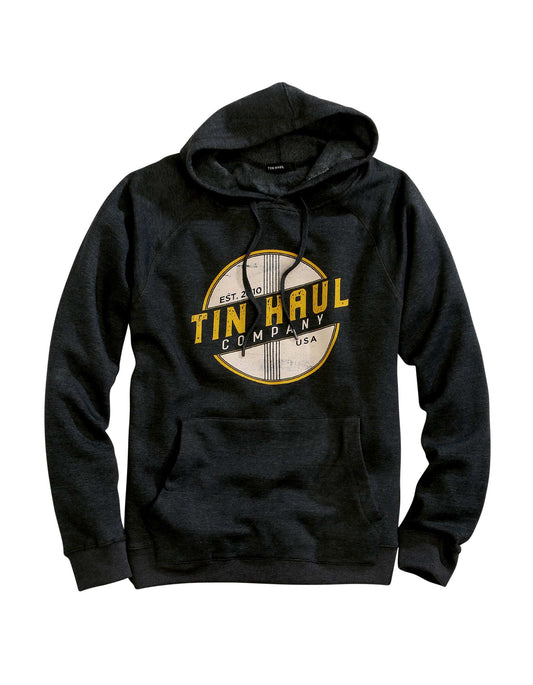 Tin Haul Mens Mountain W/Tin Haul Thru It Charcoal Grey Sweatshirt - Tin Haul - Flyclothing LLC