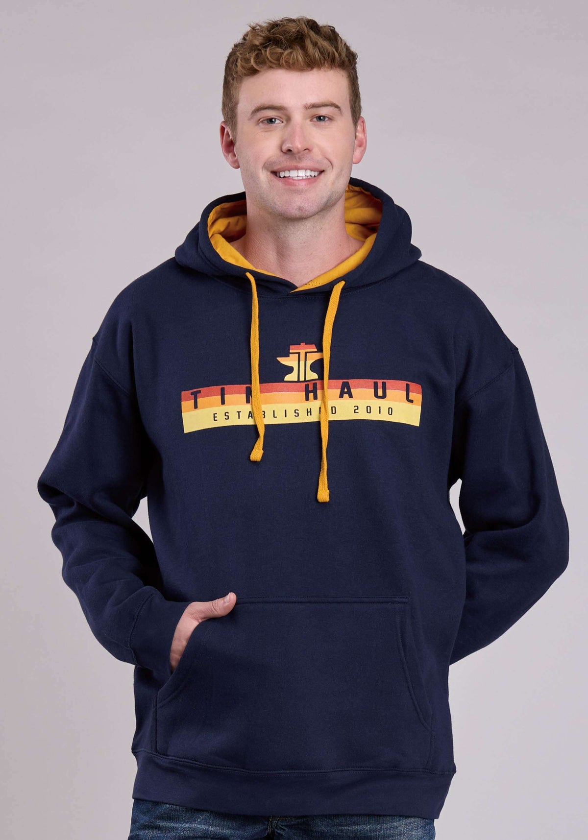 Tin Haul Mens In Sunset Colors Pullover Jacket - Tin Haul - Flyclothing LLC