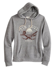 Tin Haul Womens Tin Haul Pullover Hoodie Supply Road Runner Screen Print Triblend Fleece - TIN HAUL
