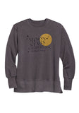 Womens Sweatshirt Pullovertin Haul Moon Stars And Campfiresr Western Shirt