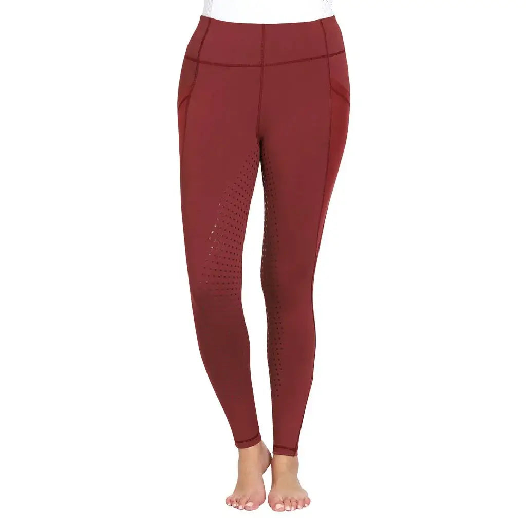 TuffRider Ladies Minerva EquiCool Full Seat Tights - Breeches.com - Flyclothing LLC