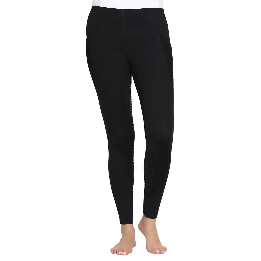 TuffRider Ladies Minerva EquiCool Full Seat Tights - Breeches.com - Flyclothing LLC