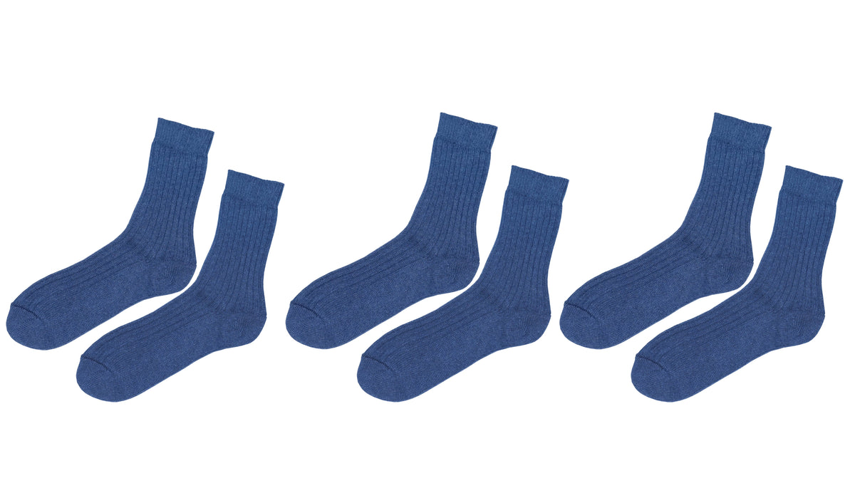 tittimitti® Men’s 100% Organic Cotton Boot Socks 3-Pack – Made in Italy - tittimitti - Flyclothing LLC