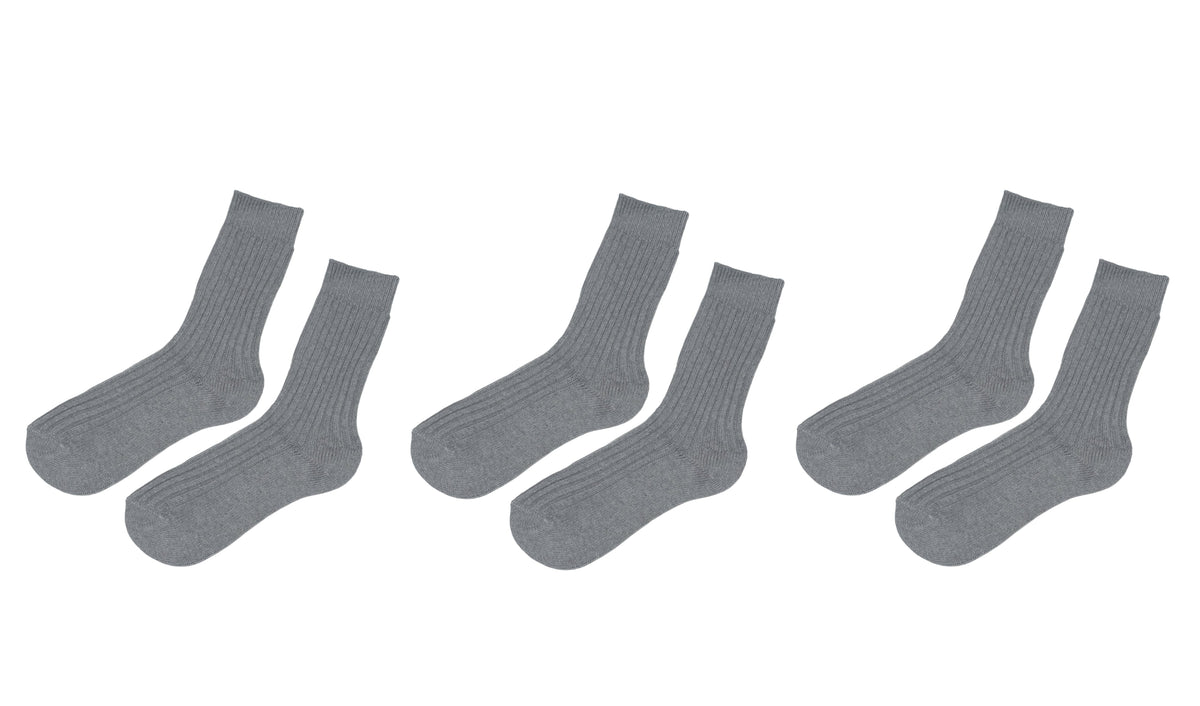 tittimitti® Men’s 100% Organic Cotton Boot Socks 3-Pack – Made in Italy - tittimitti - Flyclothing LLC