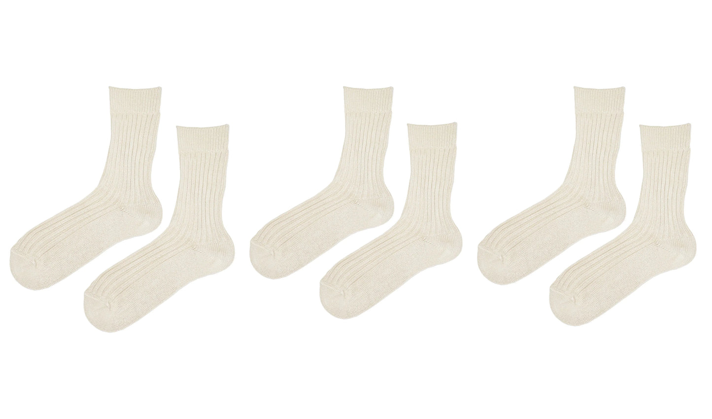 tittimitti® 100% Organic Cotton Women's Boot Socks. 3 Pairs. Made in Italy. - tittimitti - Flyclothing LLC