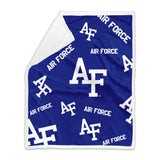 Air Force Academy 50x60 Plush Sherpa Throw