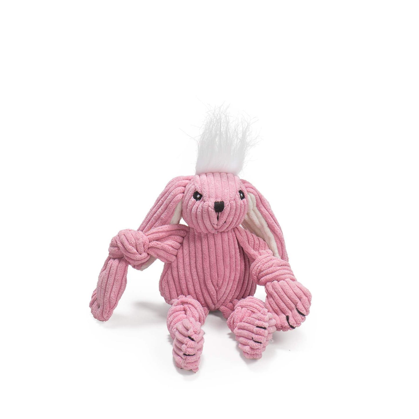 Bitsy Bunny Knottie® Plush Dog Toy - HuggleHounds - Flyclothing LLC
