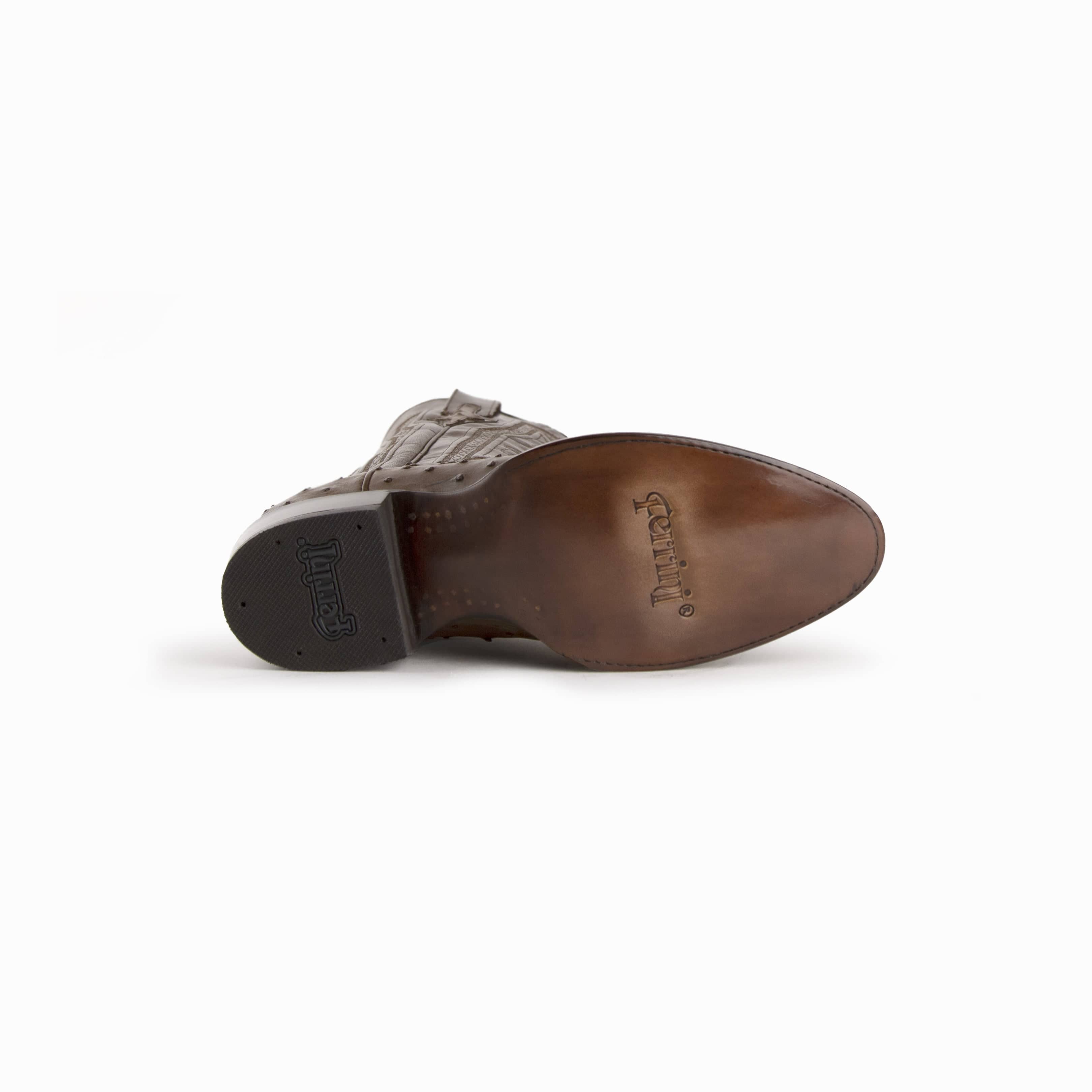 Ferrini Colt Kango Full Quill Ostrich Mens Boot - Ferrini USA
